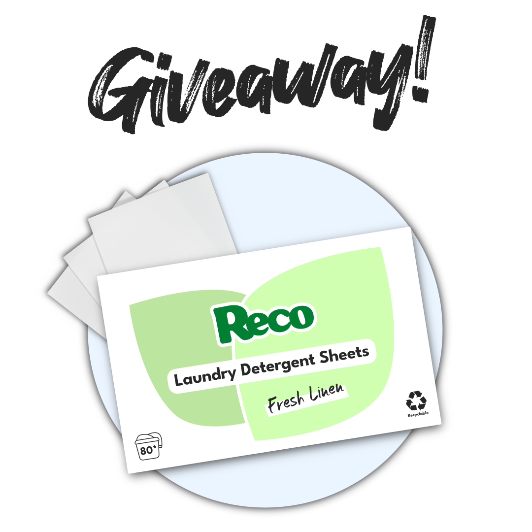Poster: Giveaway! Reco Laundry Detergent Sheets Fresh Linen
