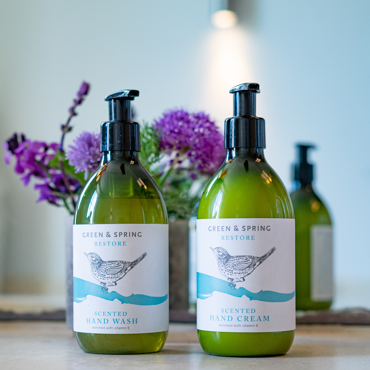 Green & Spring bath products